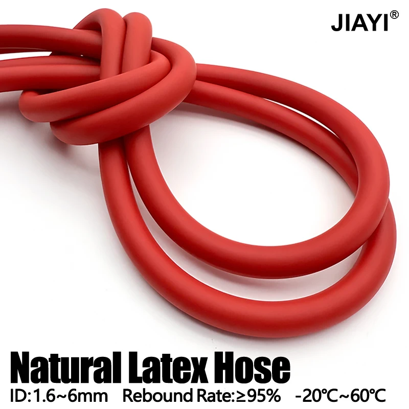 Outdoor Hunting Products - Red Natural Latex Rubber Tube 1.6mm-6mm