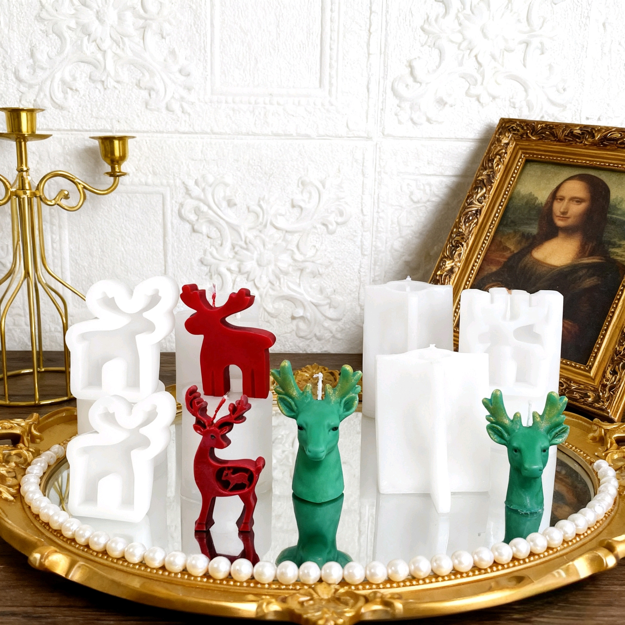 Elk Bugle Call - 3D Deer Elk Stag Family Silicone