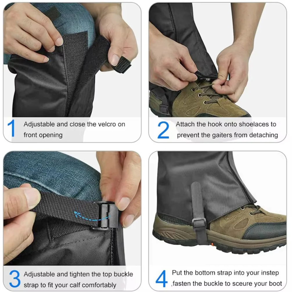 Hunting Outdoor Boots - Waterproof Snow Leg Gaiters Hiking Boot