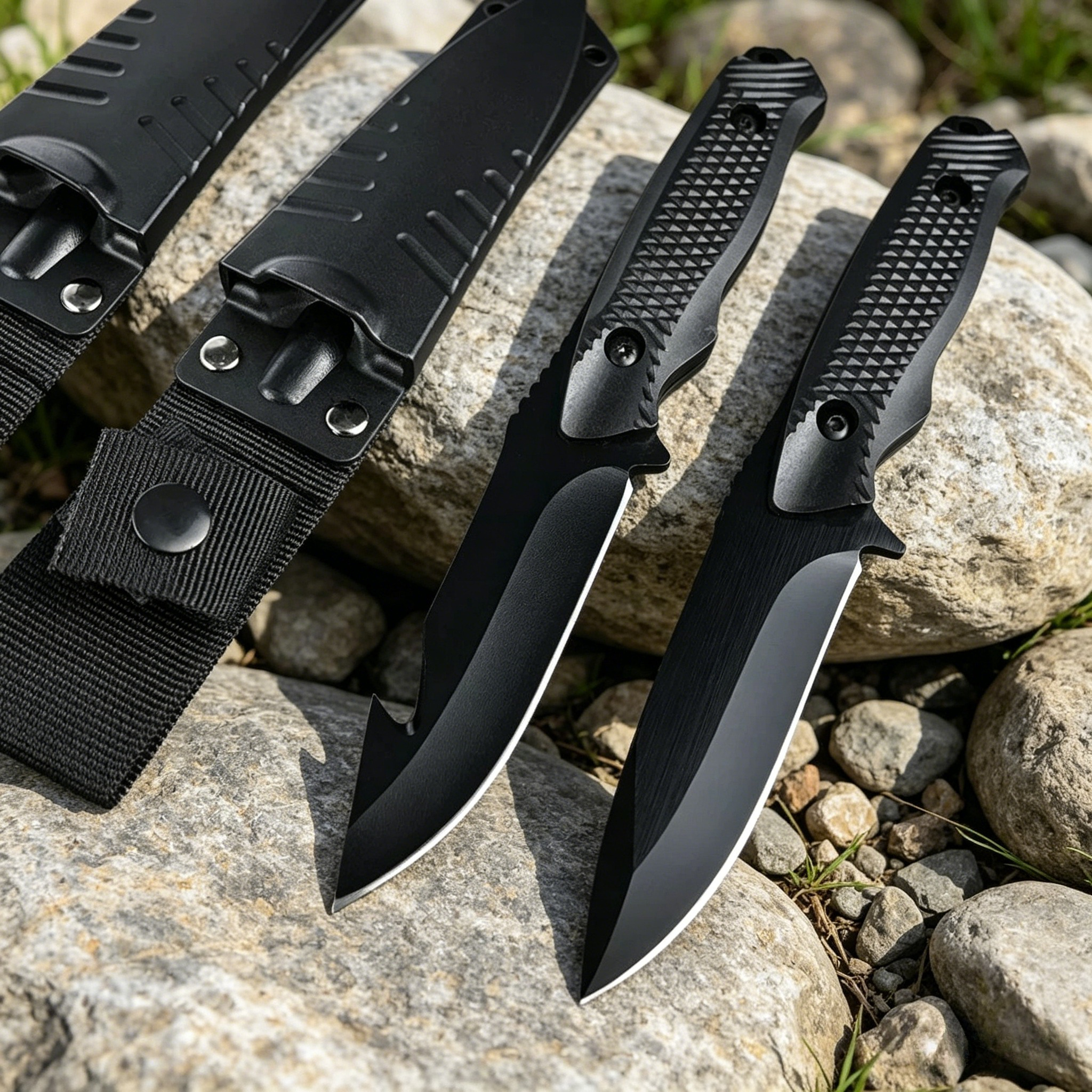 Outdoor Hunting Gifts - Outdoor Jungle Hunting Knife 5CR13MOV Steel