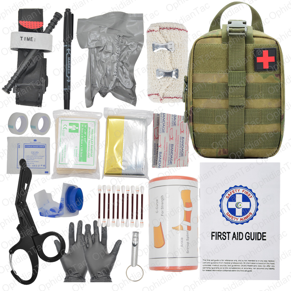 Hunting And Outdoor Supplies - 17 Pieces Outdoor Camping Emergency Equipment