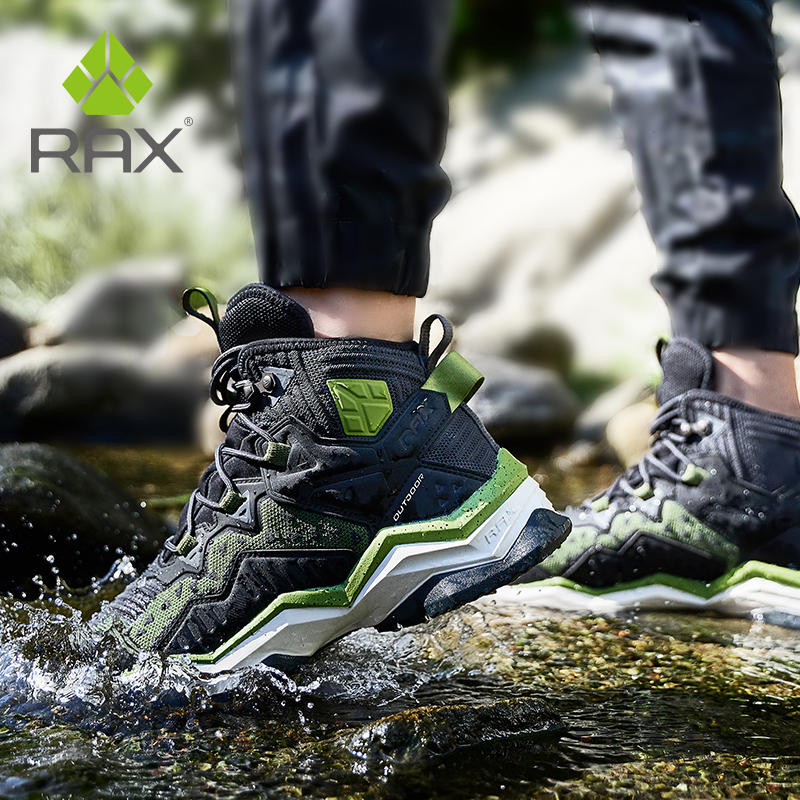 Hunting Outdoor Boots - RAX Men Hiking Shoes winter Waterproof