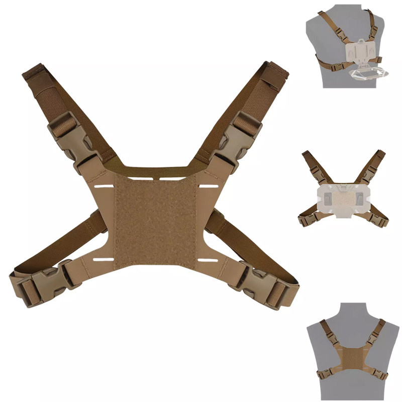 Tactical Belt Rigger - Tactical Chest Rig Mobile Phone Navigation