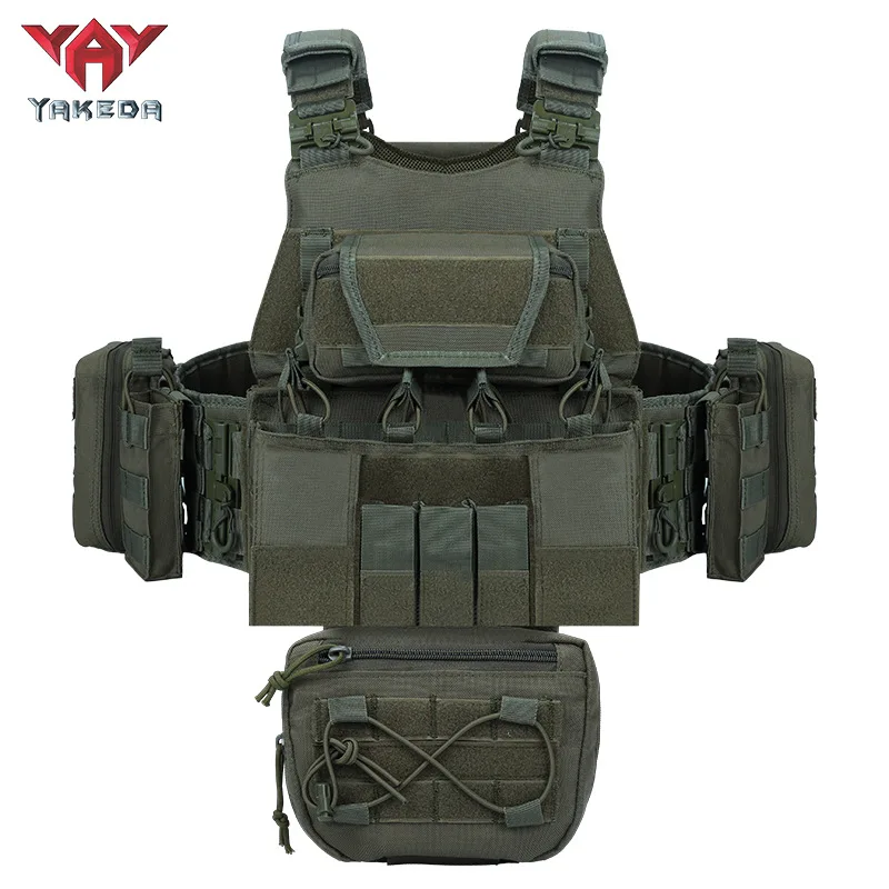 YAKEDA Tactical Vest Quick-rel - Hunting And Outdoor Supplies のレビューと価格
