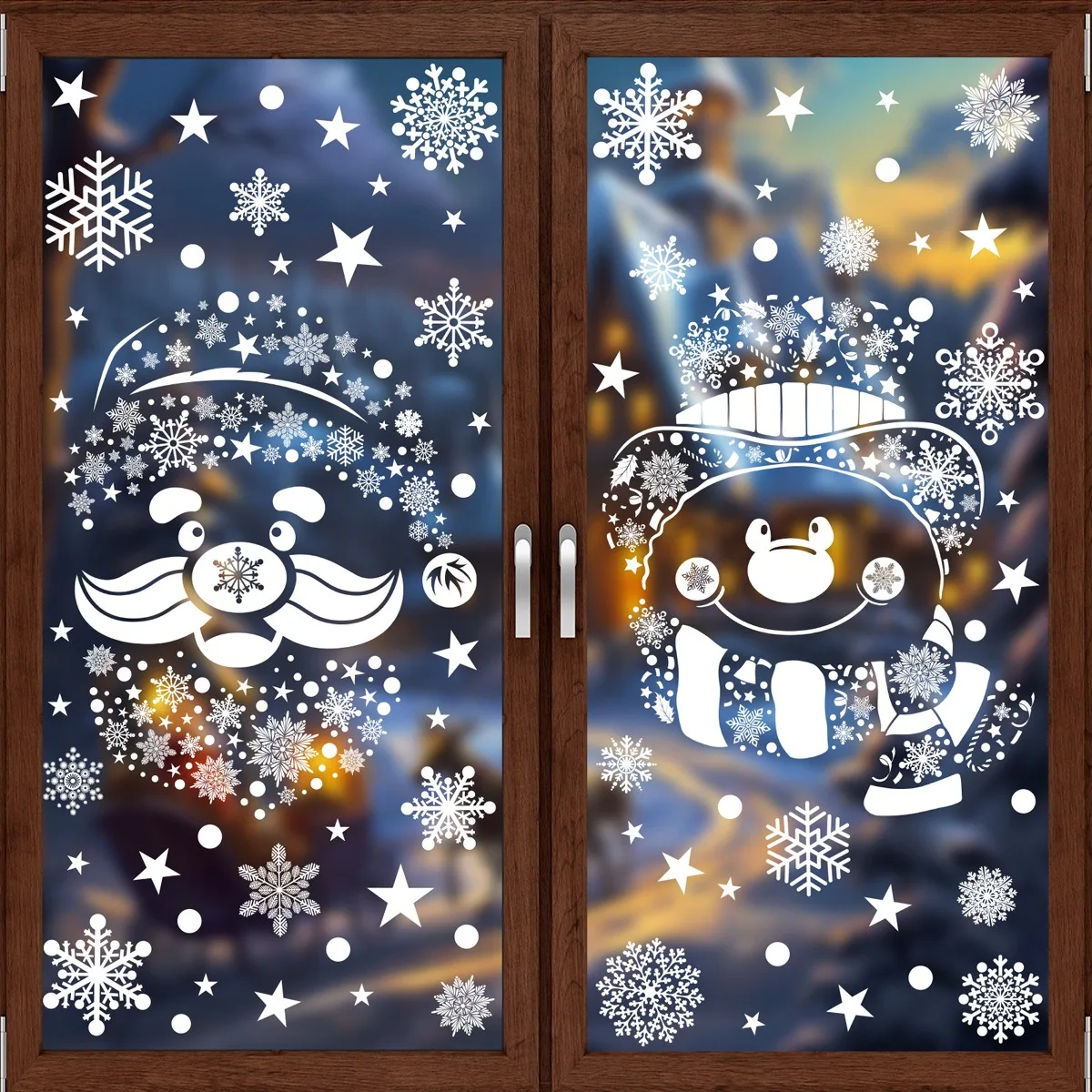 Christmas Wall Sticker Snowfla - Elk Bugle Call のレビューと価格