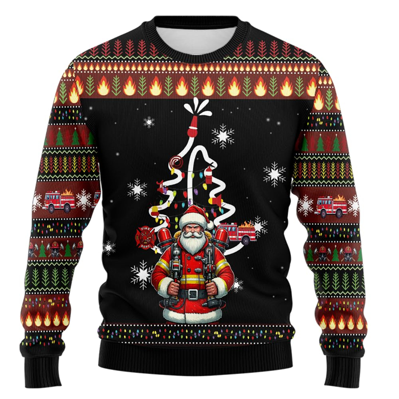 Firefighter Santa Claus Graphi - Elk Bugle Call のレビューと価格