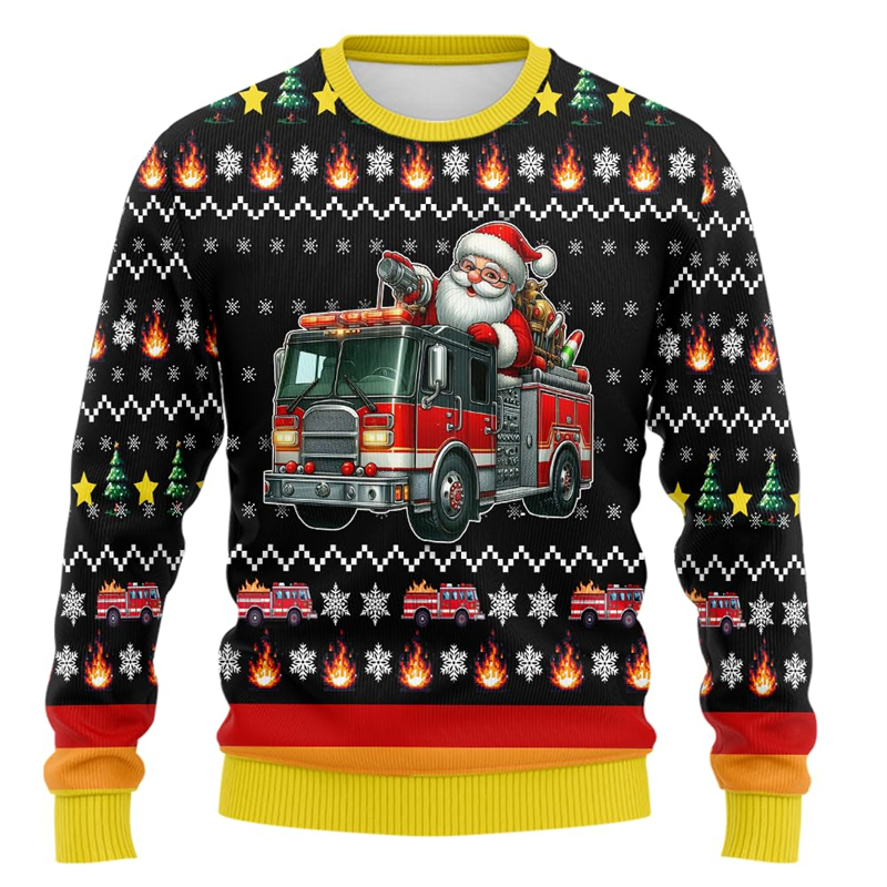 Firefighter Santa Claus Graphi - Elk Bugle Call のレビューと価格