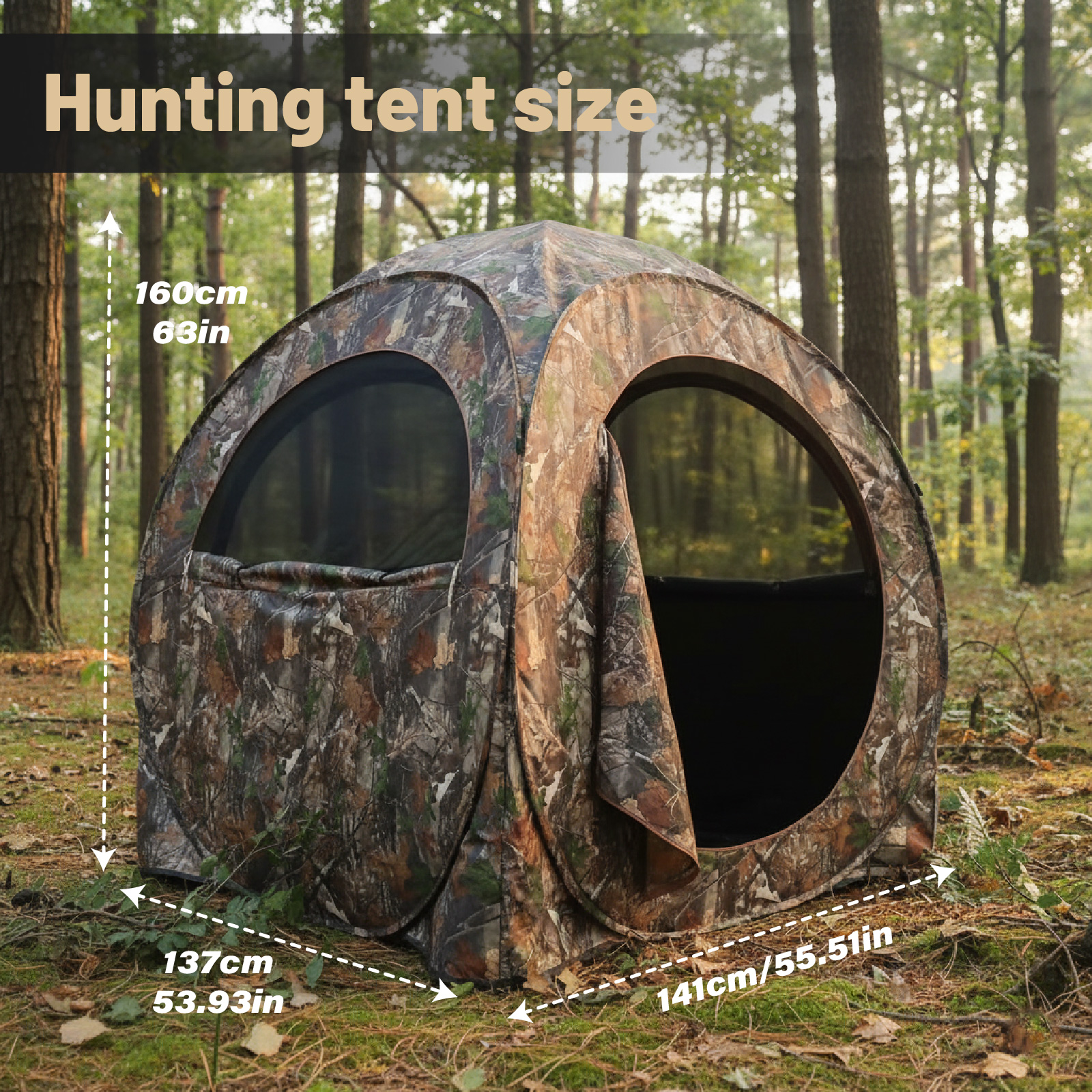 Camouflage Pop-Up Hunting Blin - Hunting & Outdoor Supplies Vanderbijlpark のレビューと価格
