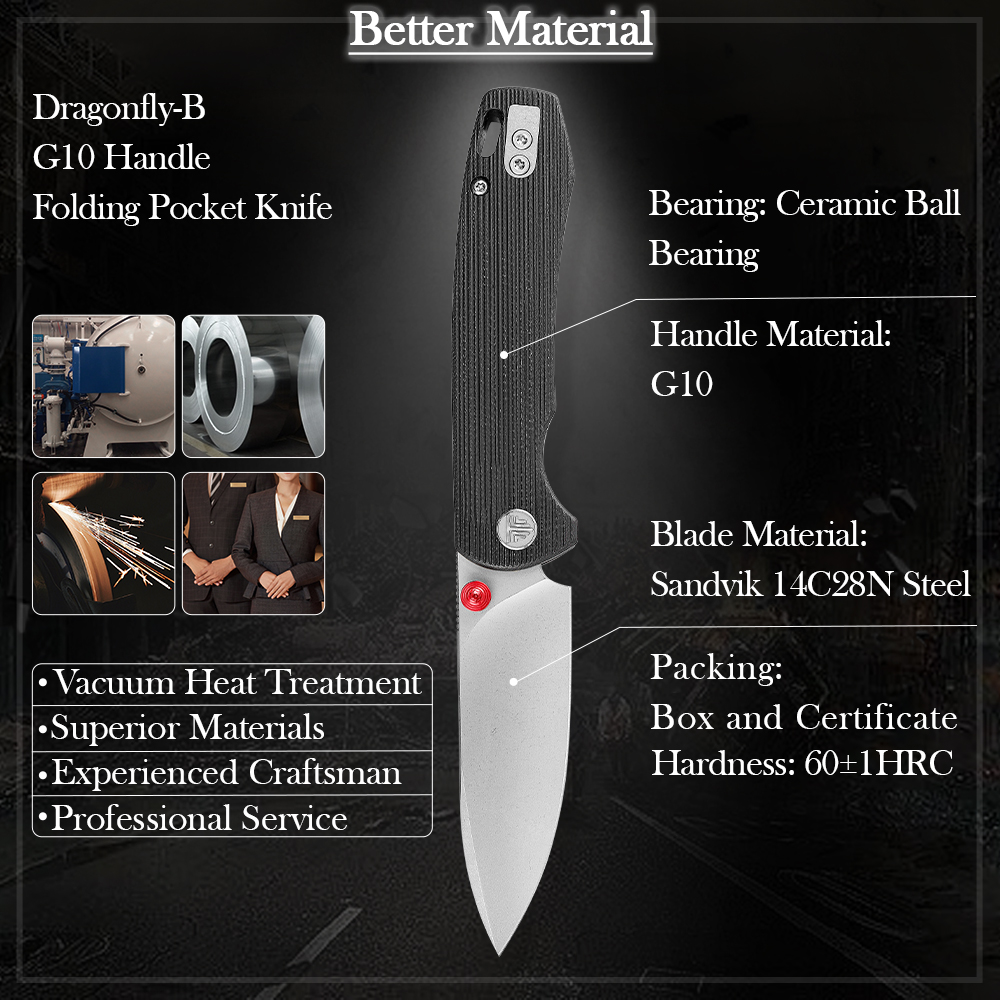 TRIVISA Folding Knife for Men, - Outdoor Hunting Gifts のレビューと価格