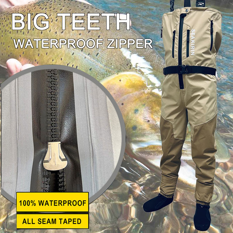 Zip-front Breathable Stout Che - Fishing Waders Breathable のレビューと価格