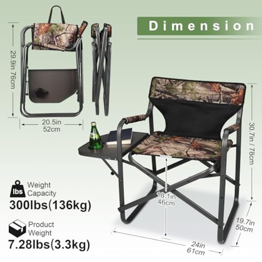 Directors Camping Chairs-Light - Hunting And Fishing Outdoor Chairs のレビューと価格