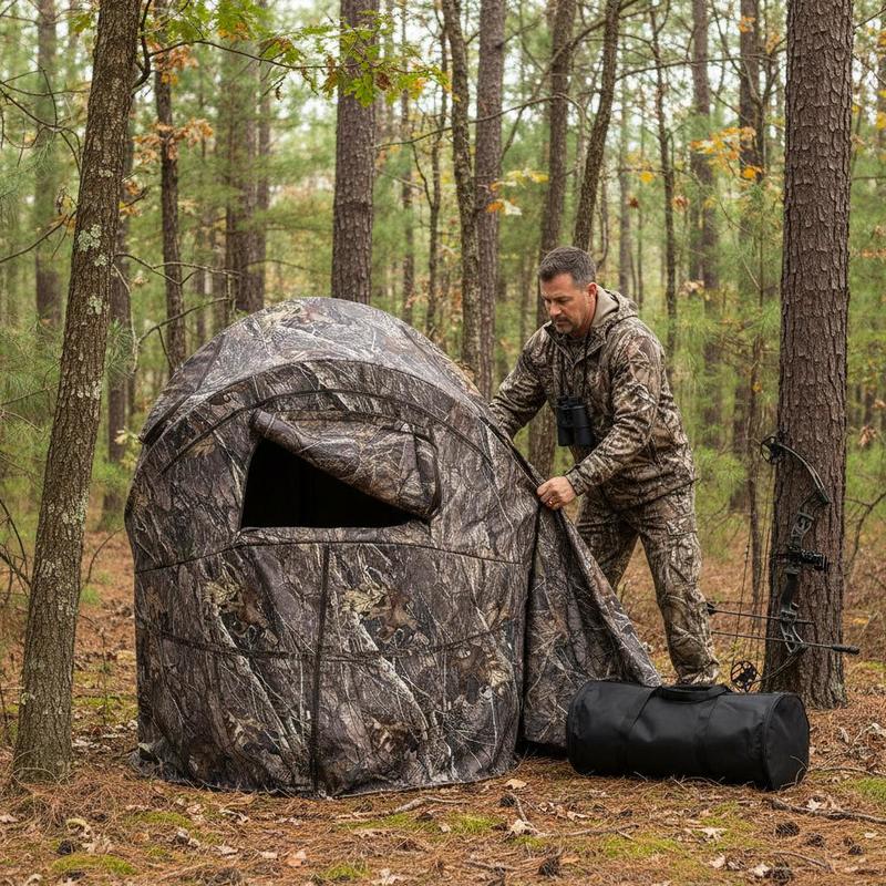 Hunting Blind 1 Person For Dee - Hunting & Outdoor Supplies Vanderbijlpark のレビューと価格