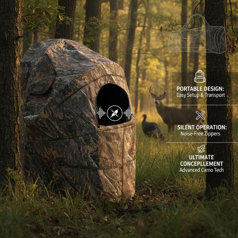 Hunting Blind 1 Person For Dee - Hunting & Outdoor Supplies Vanderbijlpark のレビューと価格