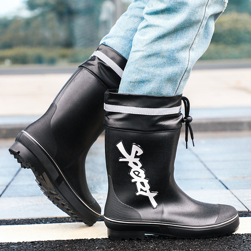 Mid-calf Rain Boots Men Slip-O - Fishing Waders Breathable のレビューと価格