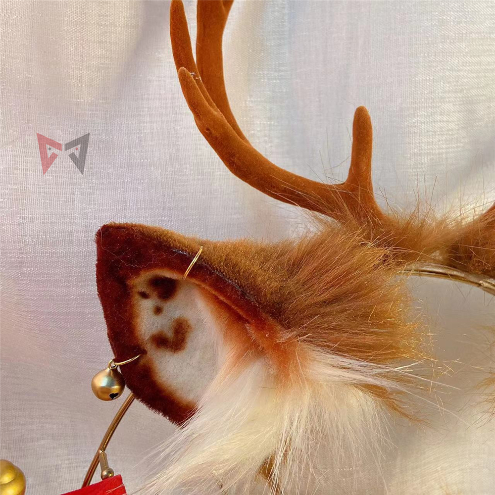 New Brown Deer Horns Ears Hair - Elk Bugle Call のレビューと価格