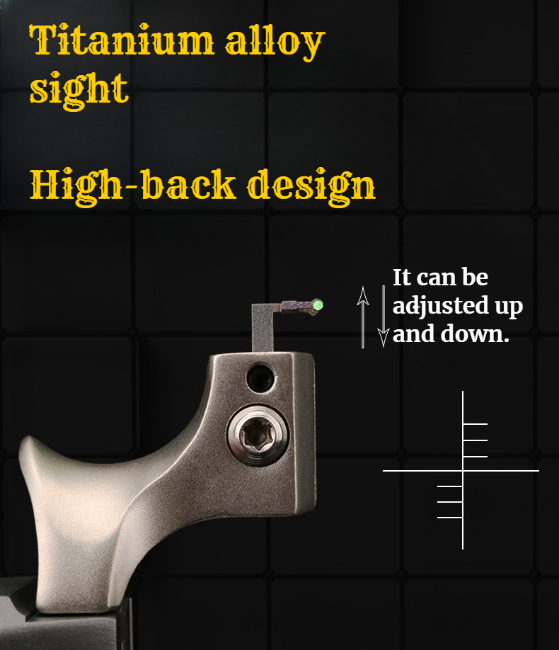 New Titanium Alloy Sight High- - Hunting And Outdoor Supplies のレビューと価格