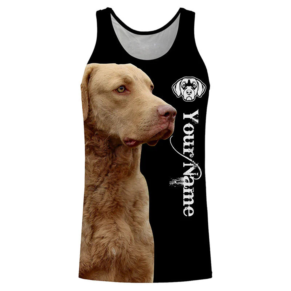 Personalized Dog Lover Tank To - Hunting Dog Outdoor のレビューと価格