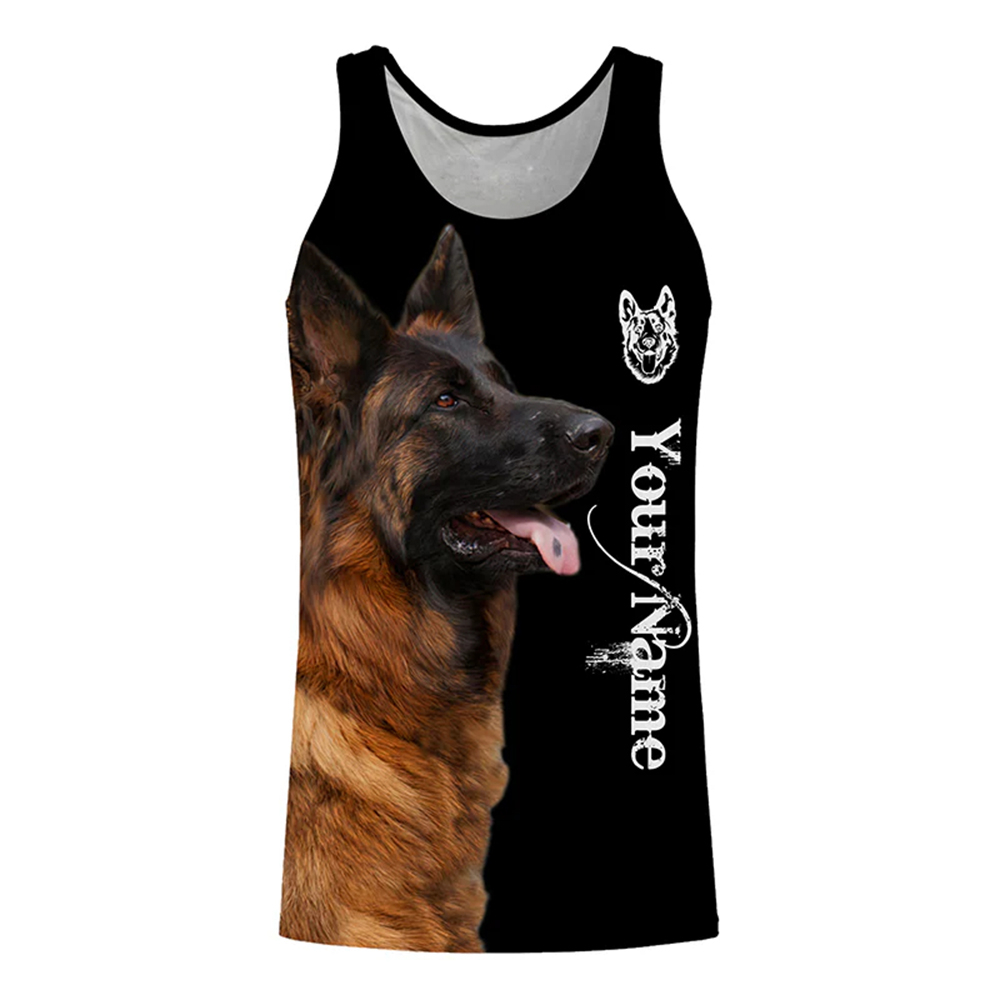 Personalized Dog Lover Tank To - Hunting Dog Outdoor のレビューと価格