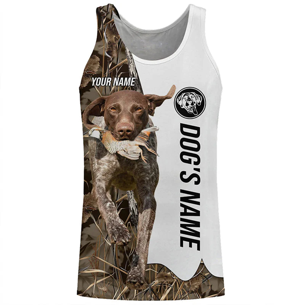 Personalized Dog Lover Tank To - Hunting Dog Outdoor のレビューと価格
