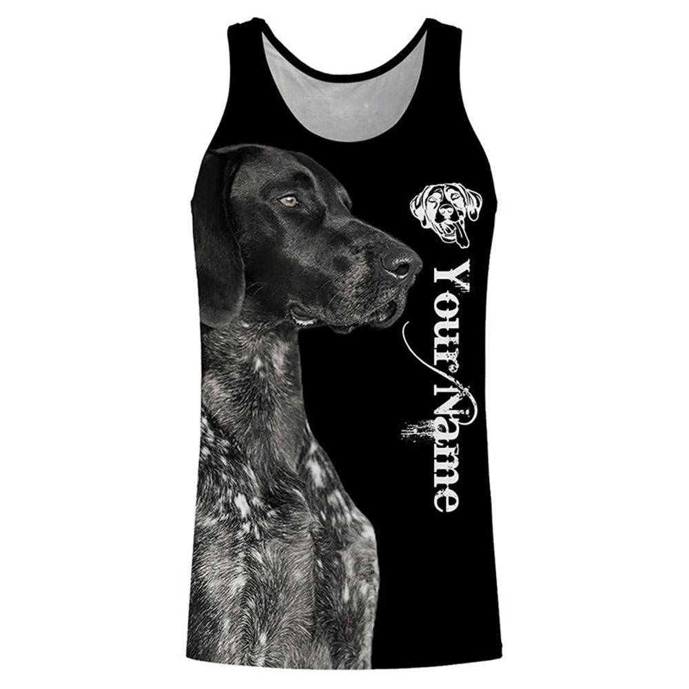 Personalized Dog Lover Tank To - Hunting Dog Outdoor のレビューと価格