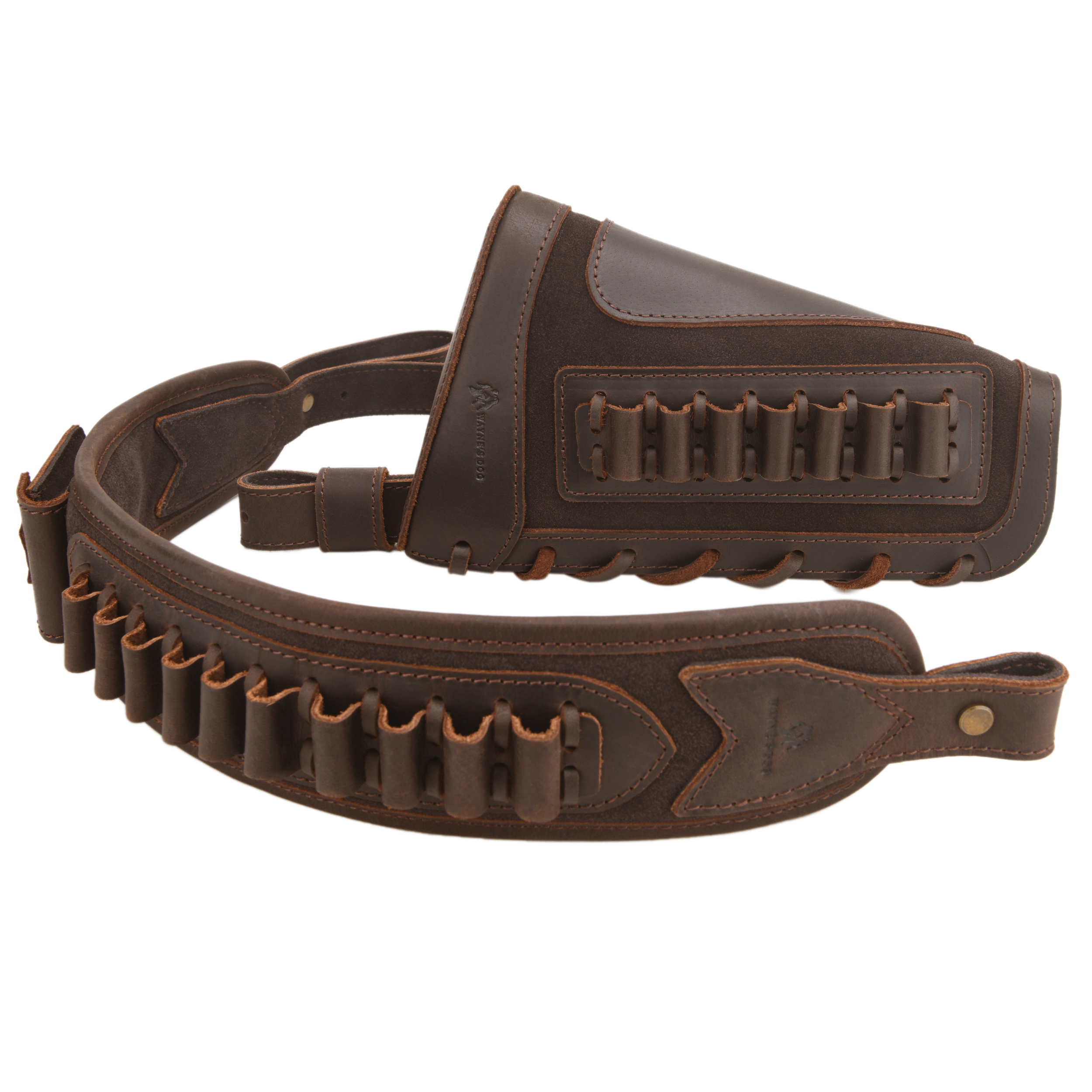 Vinatge Leather Rifle Buttstoc - Rifle Sling Swivel のレビューと価格
