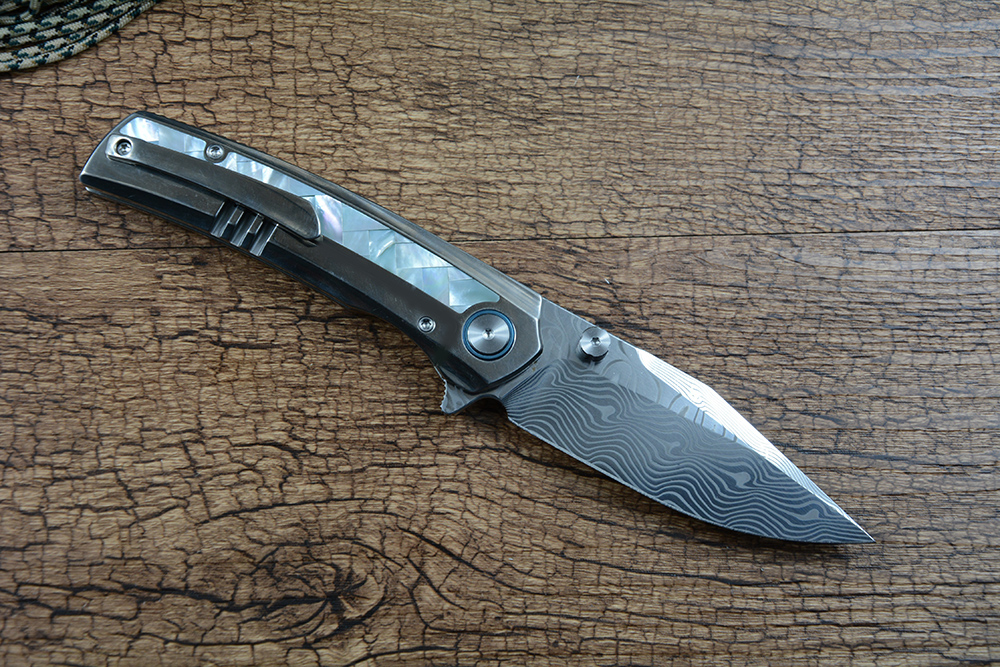 Y-START Folding Knife Damascus - Outdoor Hunting Gifts のレビューと価格