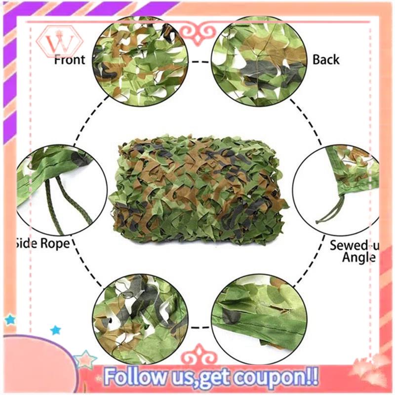 1 PCS Forest Camouflage Net Hu - Hunting And Camping In Forest のレビューと価格