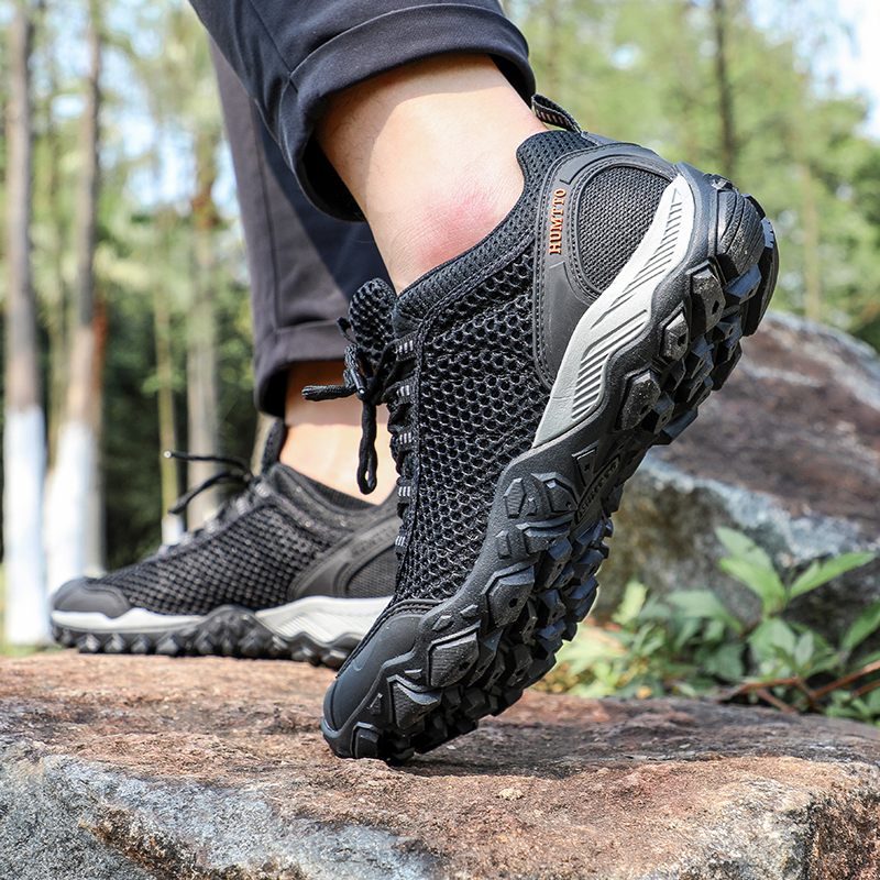 HUMTTO Hiking Shoes Men Breath - Hunting Outdoor Boots のレビューと価格