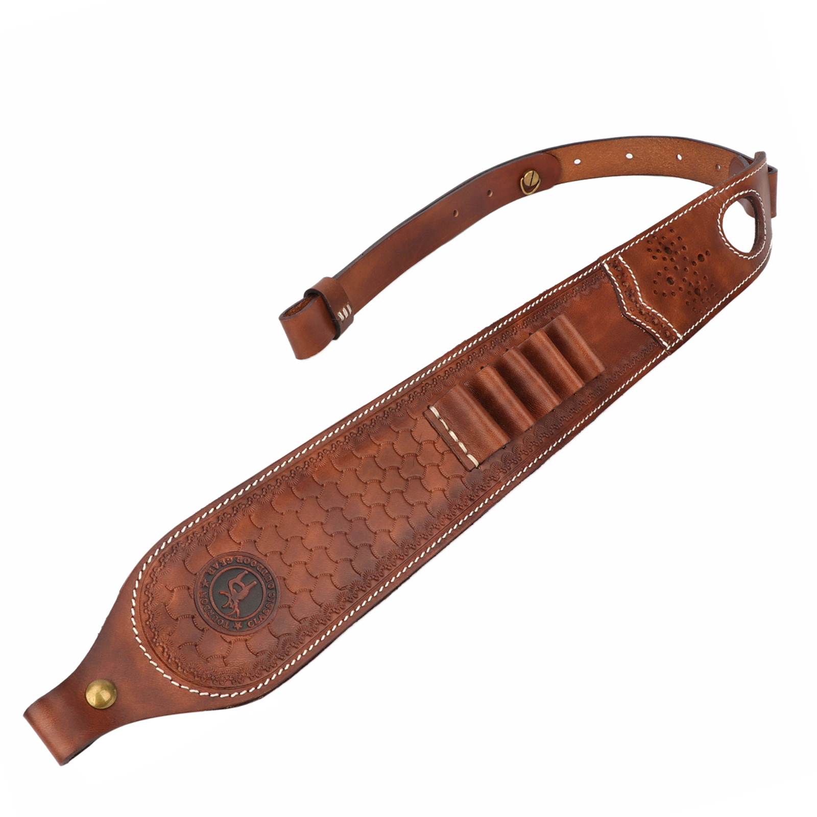 Tourbon Vintage Leather Ammo H - Rifle Sling Swivel のレビューと価格