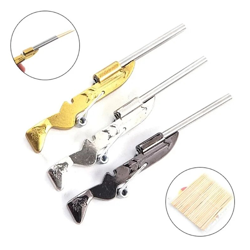 Mini Toothpick Gun Guntoy Toot - Outdoor Hunting Gifts のレビューと価格