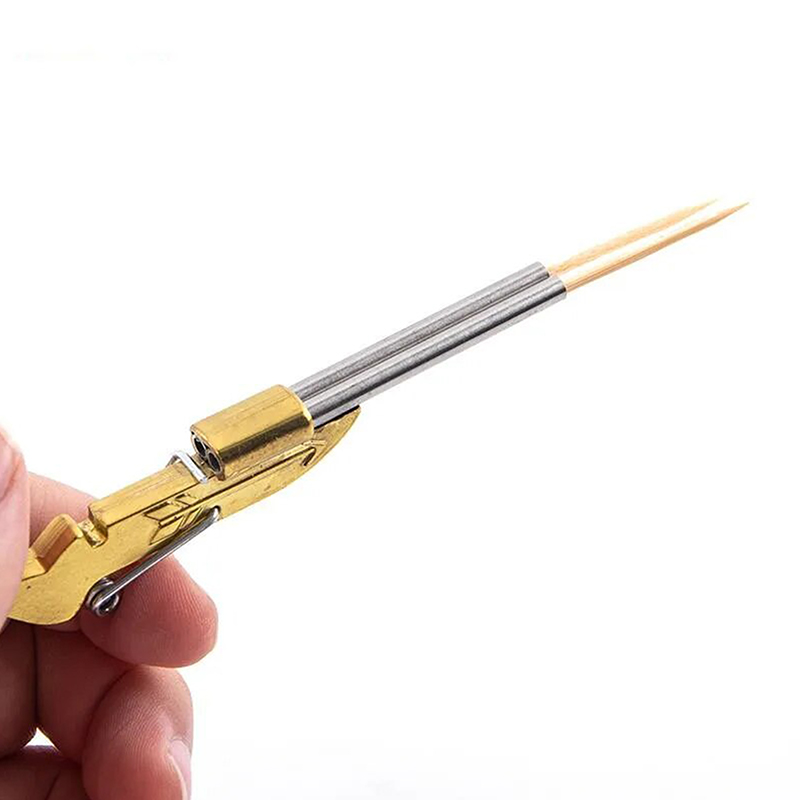 Mini Toothpick Gun Guntoy Toot - Outdoor Hunting Gifts のレビューと価格