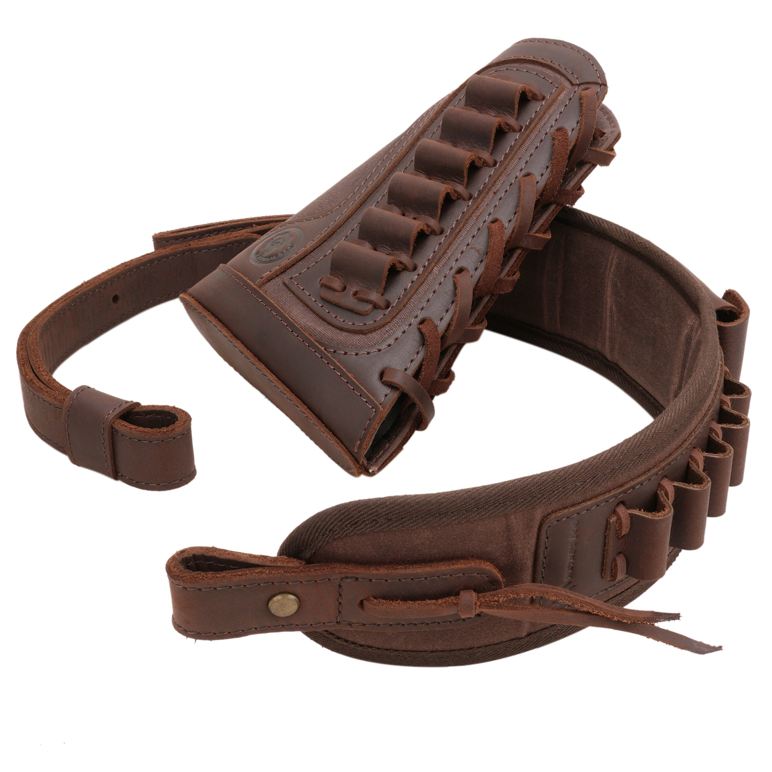 Tactical Leather Buttstock Amm - Rifle Sling Swivel のレビューと価格