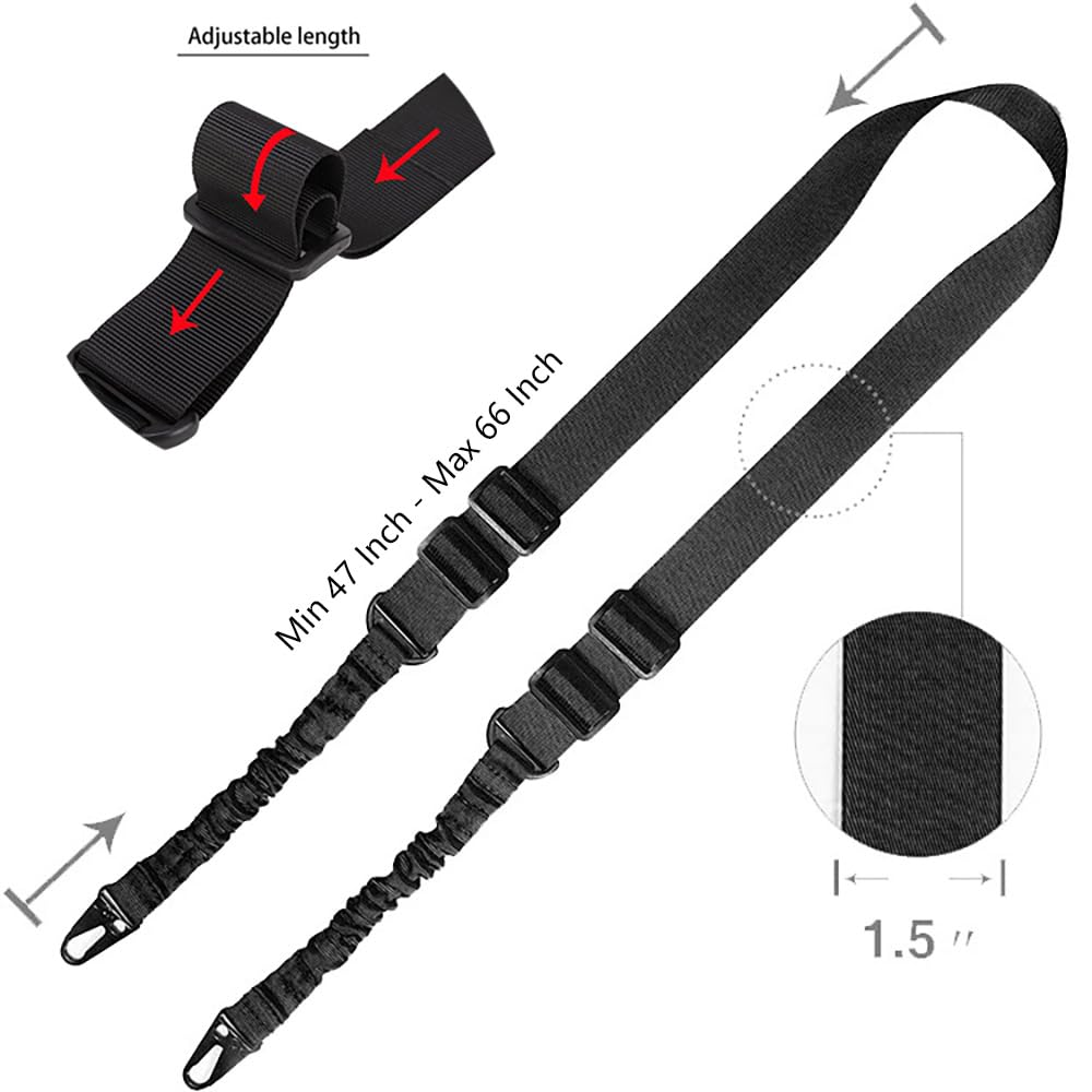 Tactical Two Point Sling with  - Rifle Sling Swivel のレビューと価格