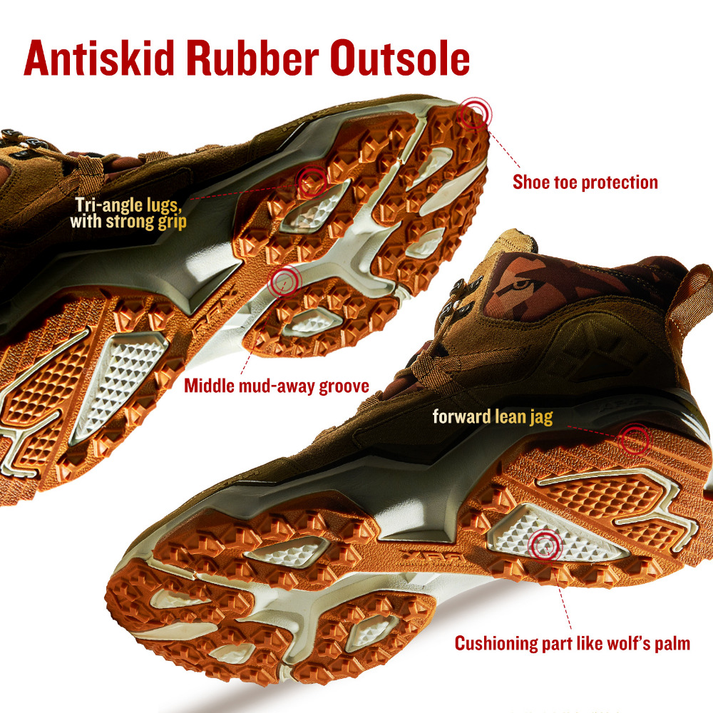 RAX Men Hiking Shoes Mid-top W - Hunting Outdoor Boots のレビューと価格