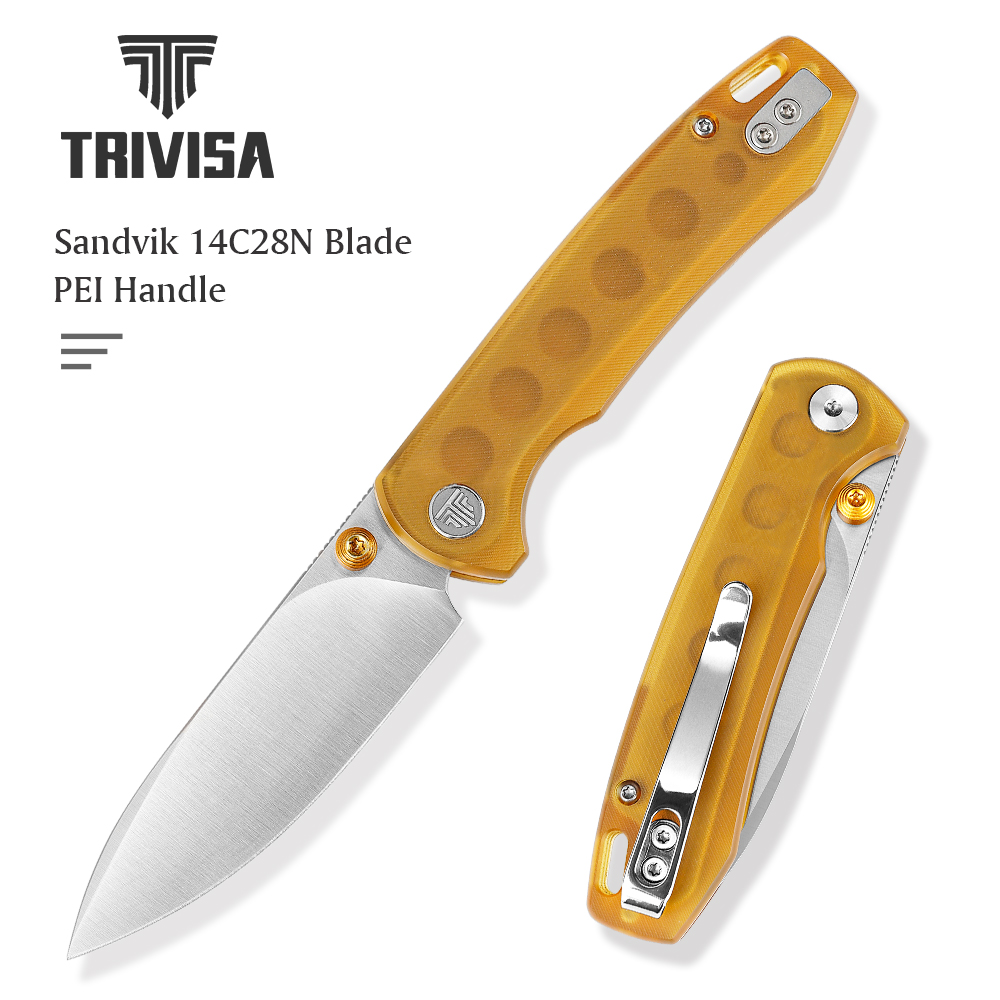 TRIVISA Dragonfly Pocket Knife - Outdoor Hunting Gifts のレビューと価格
