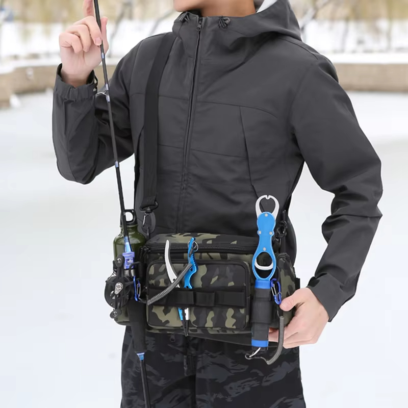 Tactical Camping Waist Bag Fis - Hunting And Camping In Forest のレビューと価格