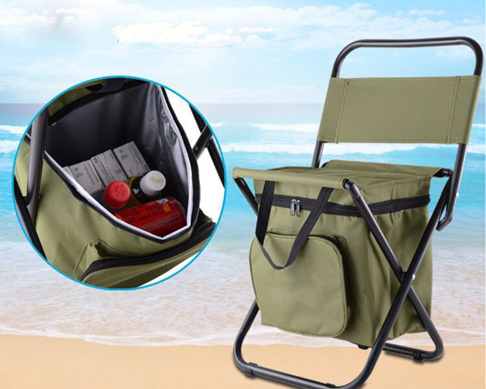 2 in 1 Folding Fishing Chair B - Hunting And Fishing Outdoor Chairs のレビューと価格