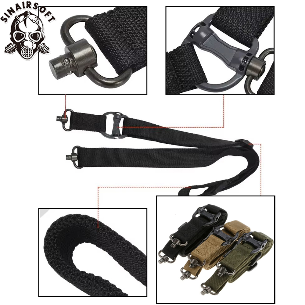 Tactical Adjustable MS4 Quick  - Rifle Sling Swivel のレビューと価格