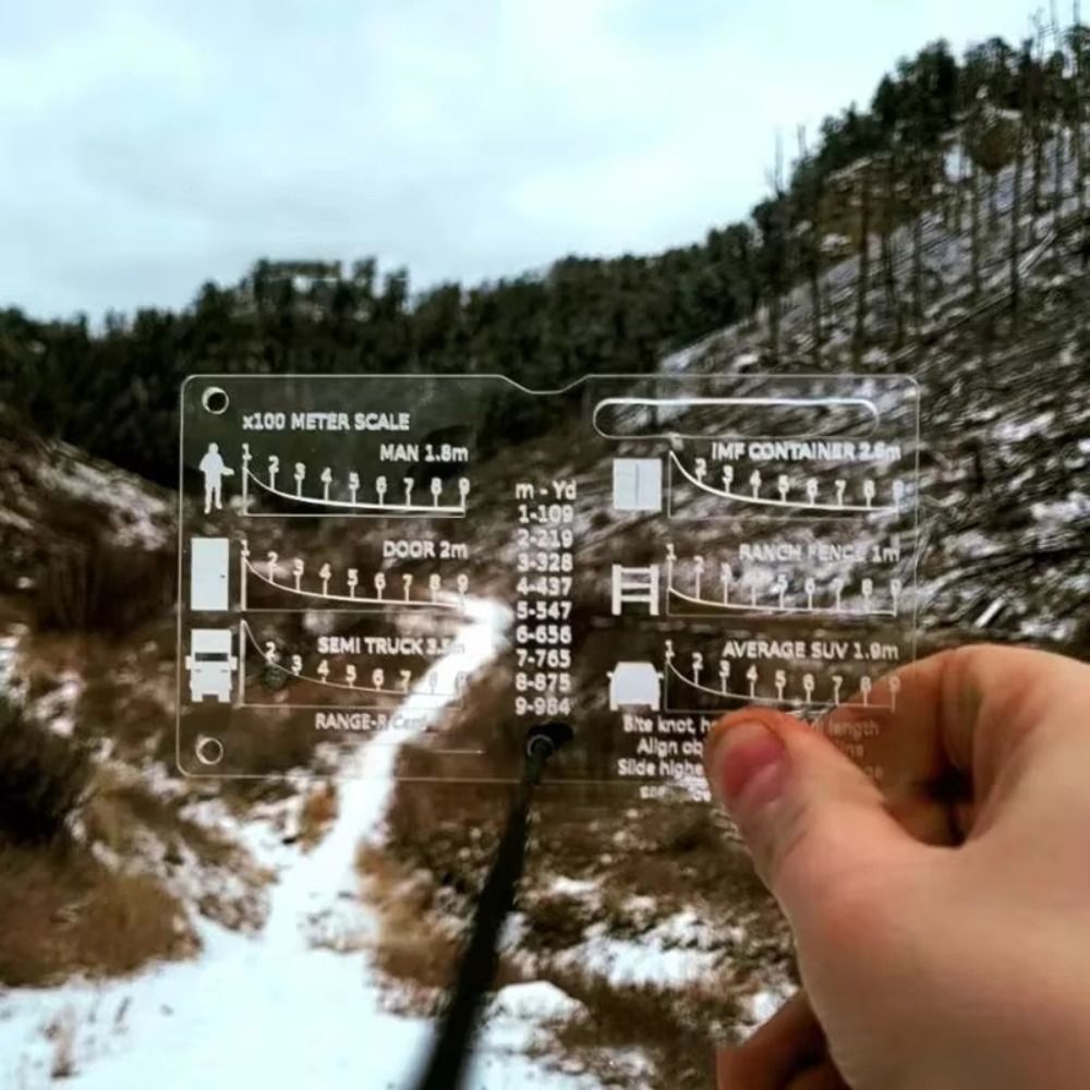 Outdoors Range Finder Card Ran - Hunting And Outdoor Supplies のレビューと価格
