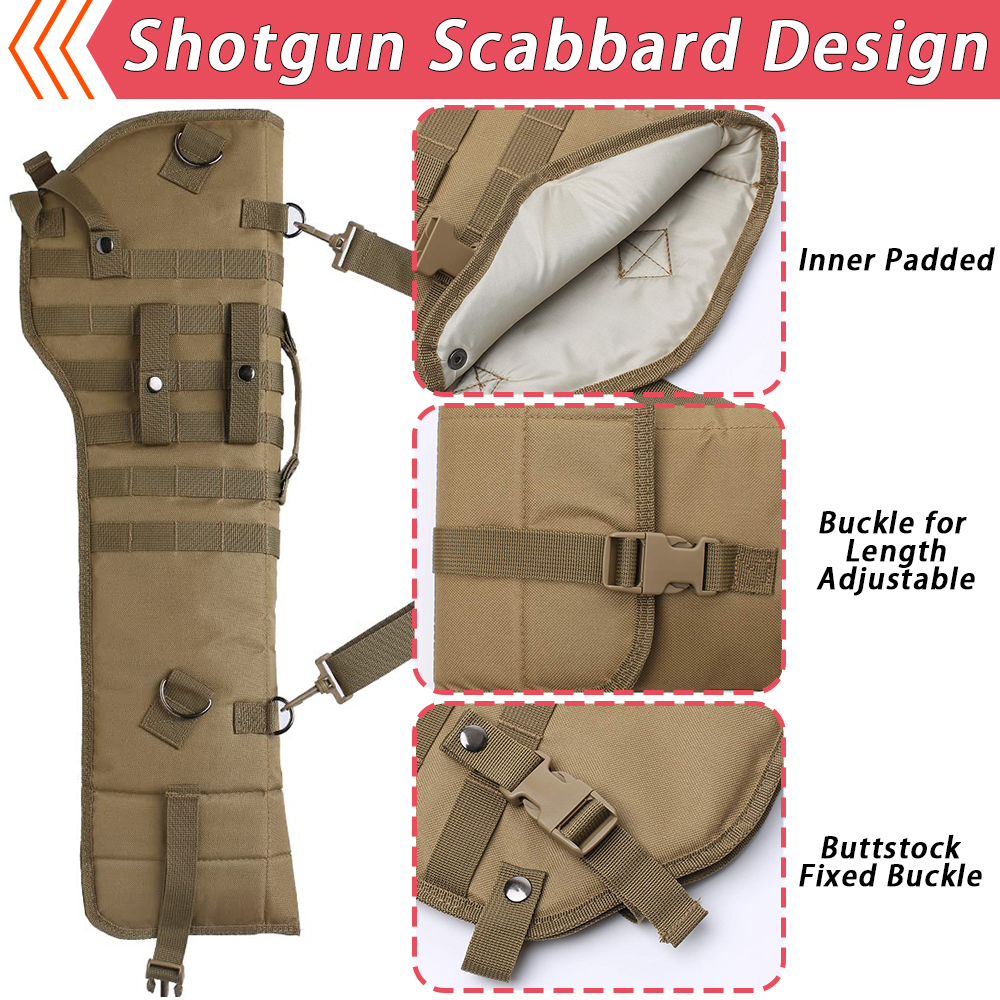 Tactical Rifle Scabbard Padded - Rifle Sling Swivel のレビューと価格