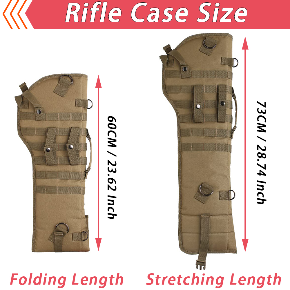 Tactical Rifle Scabbard Padded - Rifle Sling Swivel のレビューと価格