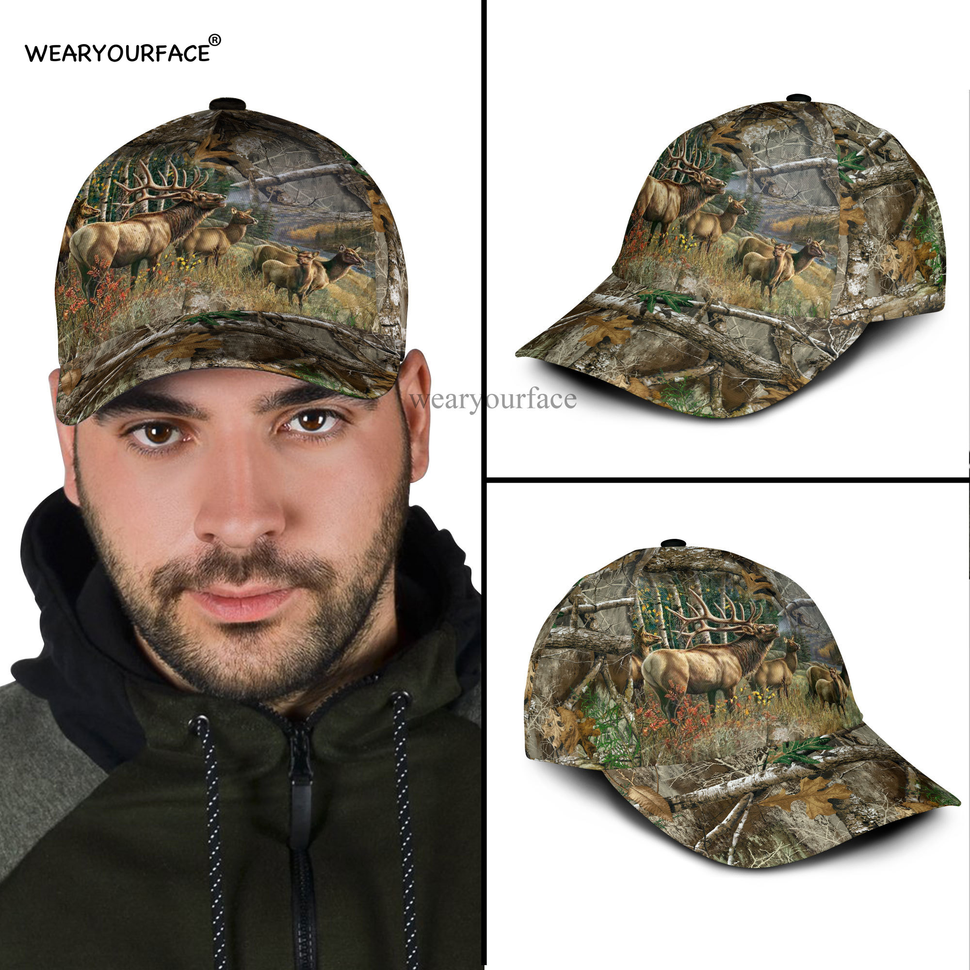 Baseball Cap Deer Hunting Wild - Hunting Dog Outdoor のレビューと価格