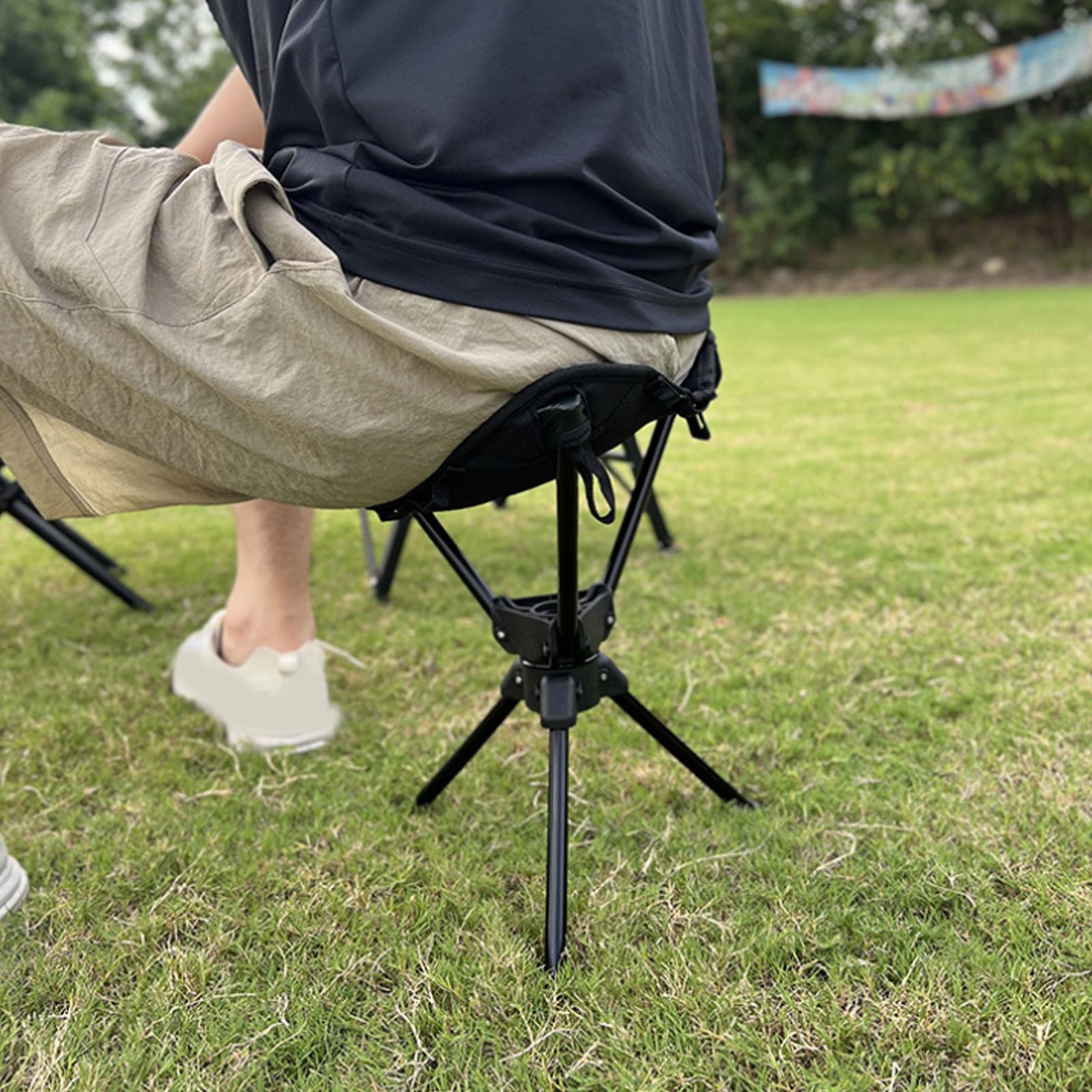 Portable Folding Swivel Campin - Hunting And Fishing Outdoor Chairs のレビューと価格