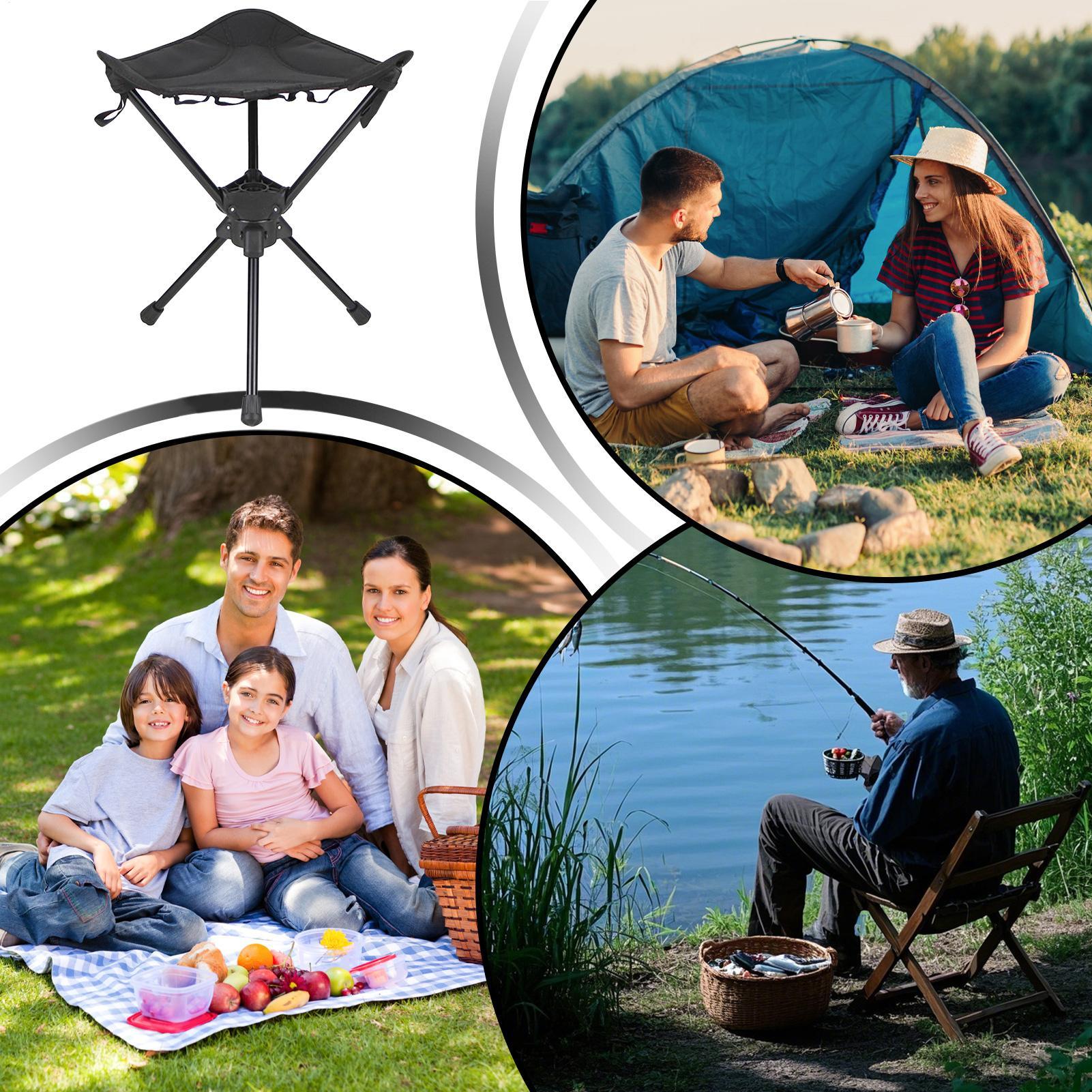 Portable Folding Swivel Campin - Hunting And Fishing Outdoor Chairs のレビューと価格