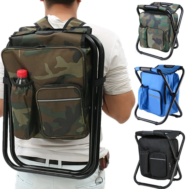 2 in 1 Folding Fishing Chair B - Hunting And Fishing Outdoor Chairs のレビューと価格