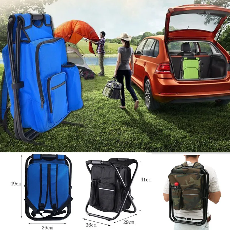 2 in 1 Folding Fishing Chair B - Hunting And Fishing Outdoor Chairs のレビューと価格
