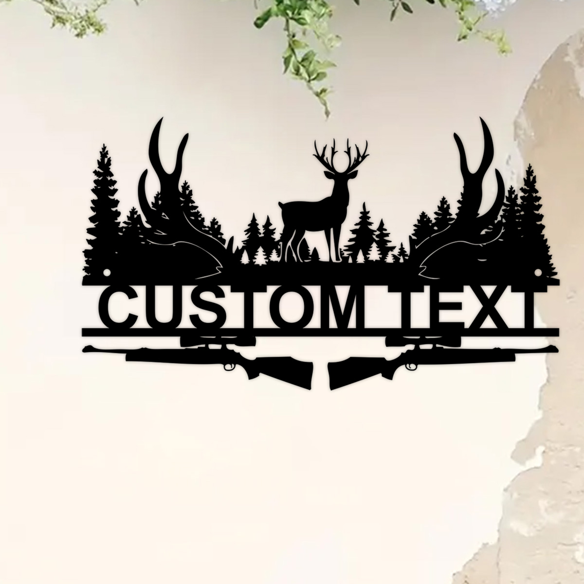 Custom Deer Cabin Metal Sign,  - Outdoor Hunting Gifts のレビューと価格