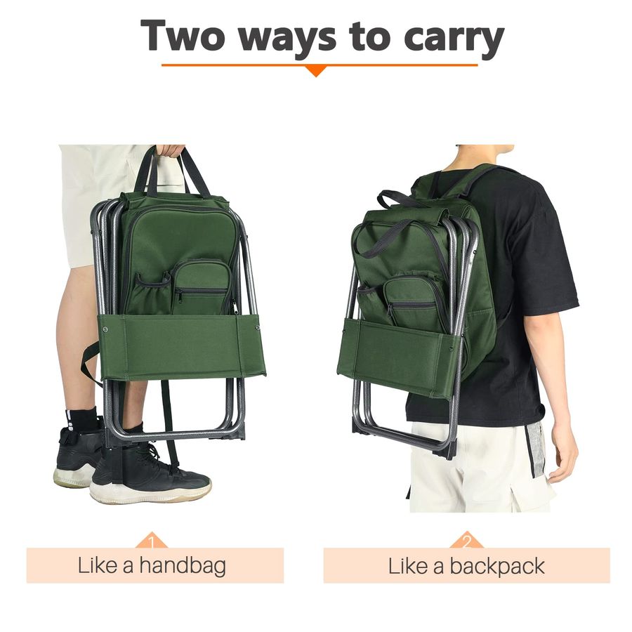 Backpack Cooler Chair Fishing  - Hunting And Fishing Outdoor Chairs のレビューと価格