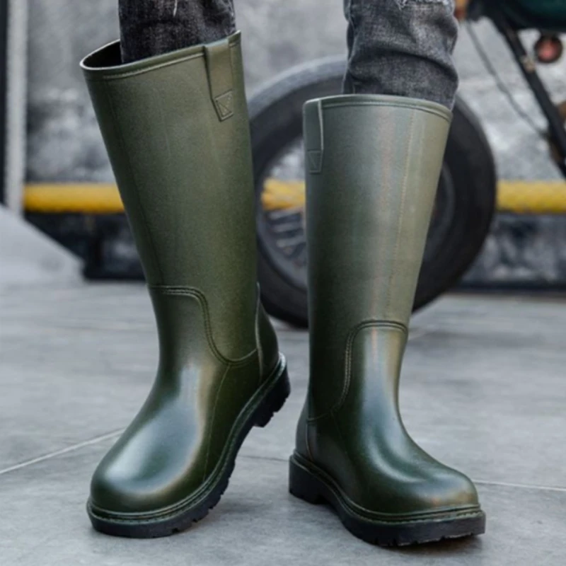 Rain Boots for Men Gum Fishing - Fishing Waders Breathable のレビューと価格