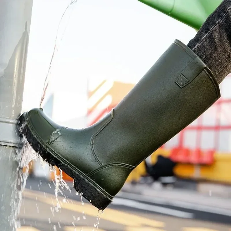 Rain Boots for Men Gum Fishing - Fishing Waders Breathable のレビューと価格